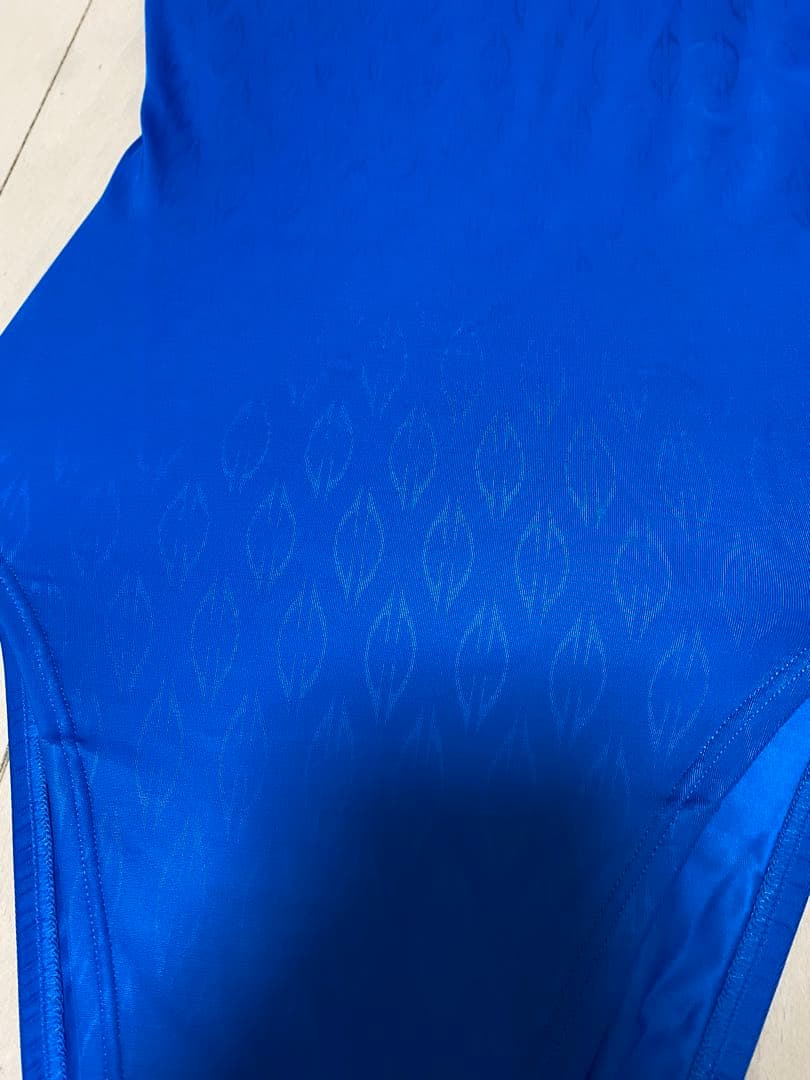 Mizuno スポーツ用水着 青 ストラップタイプ　競泳水着