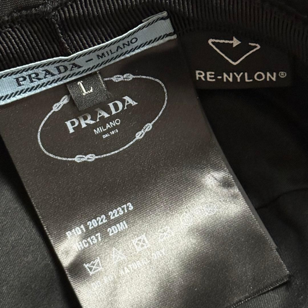 PRADA プラダ バケットハット バケハ Re-Nylon L 正規品