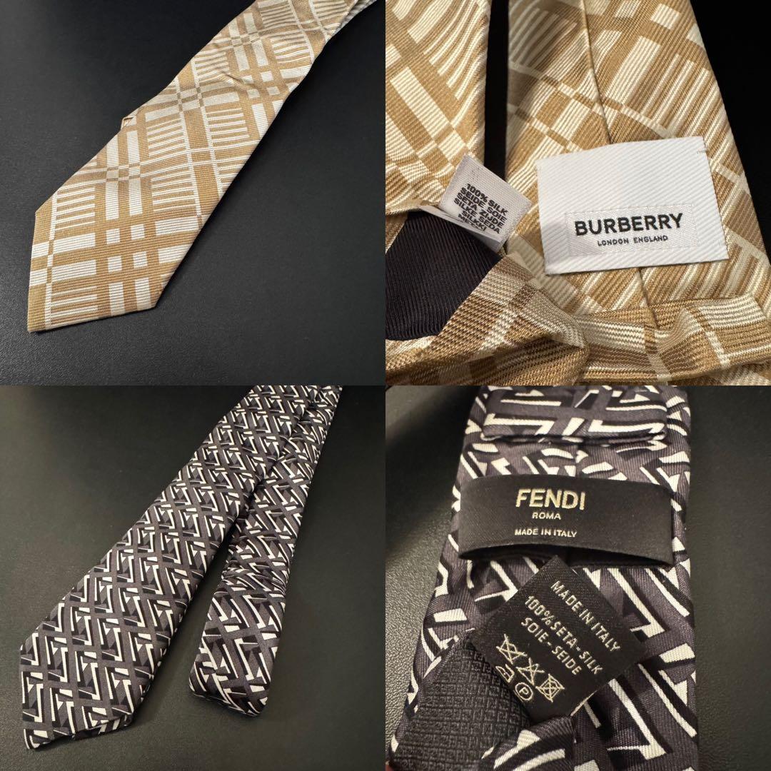※杏子/Burberry/FENDI/ネクタイセット