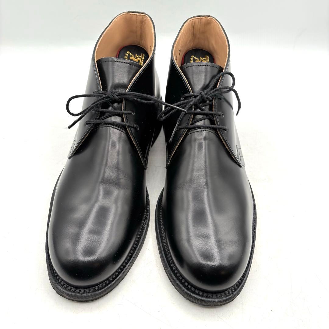 極美品✨ スコッチグレイン チャッカブーツ 610 【24.5cm】 本革