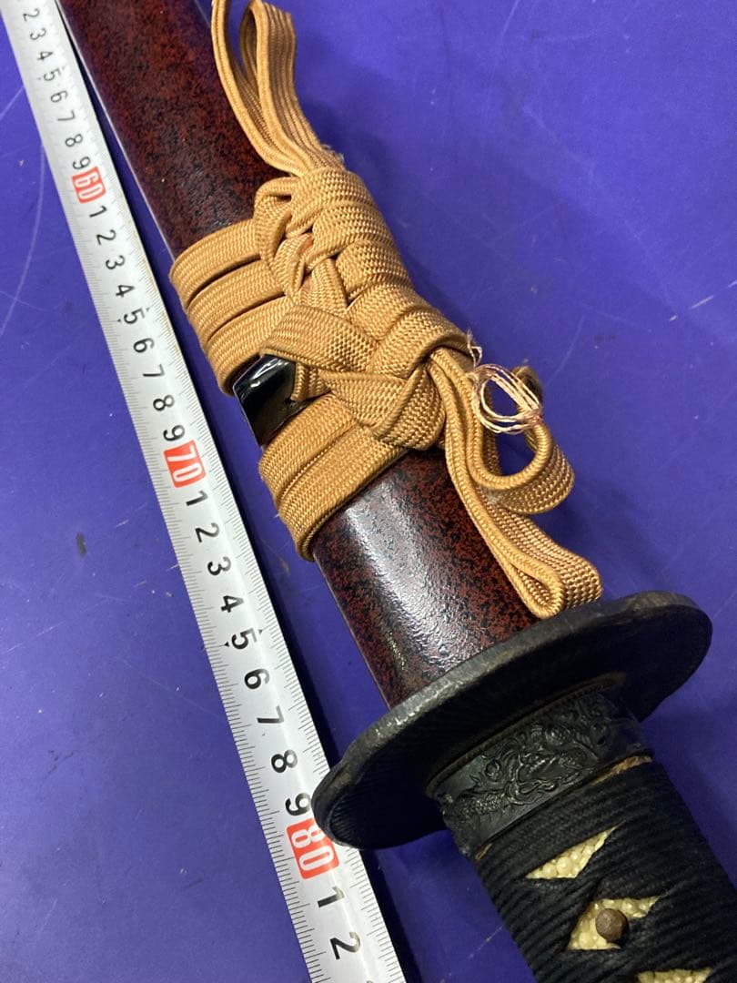 G）模造刀 日本刀 太刀 総長さ約104cm