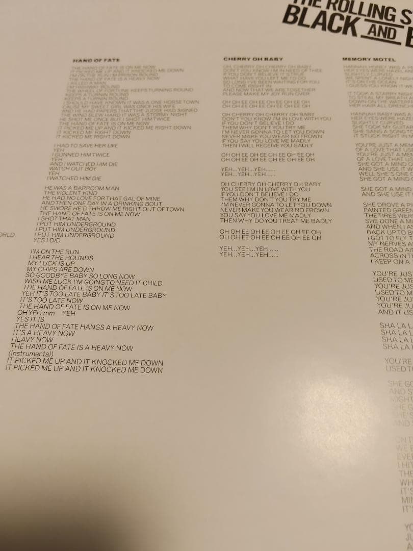 ローリング・ストーンズ／ブラック・アンド・ブルー・スーパーデラックスエディション