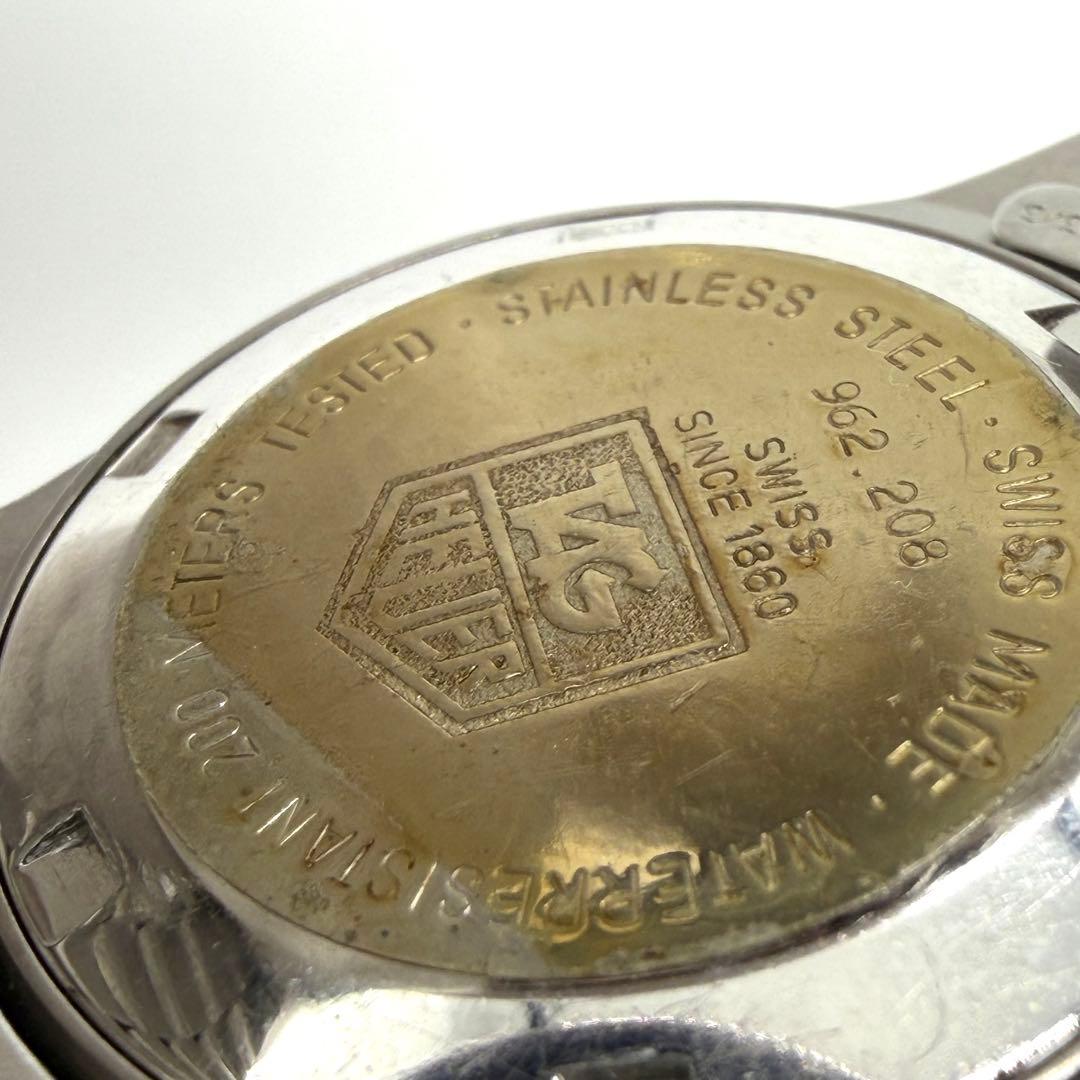 稼働★美品★ TAG HEUER タグホイヤー クォーツ シルバーレディース時計