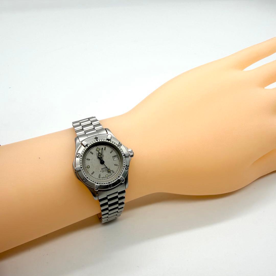 稼働★美品★ TAG HEUER タグホイヤー クォーツ シルバーレディース時計