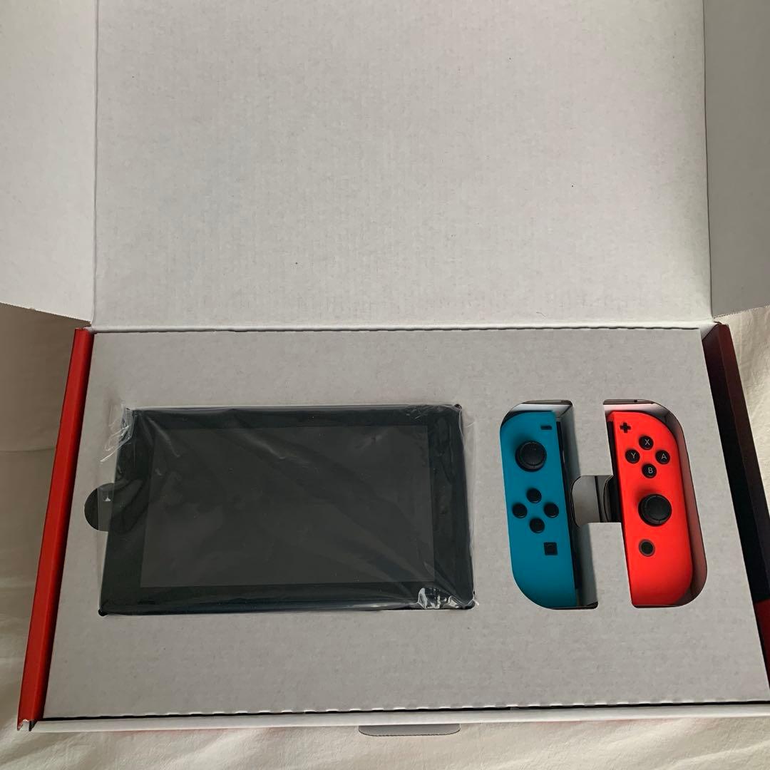 美品/箱ありNintendo Switch 本体 赤/青 Joy-con付