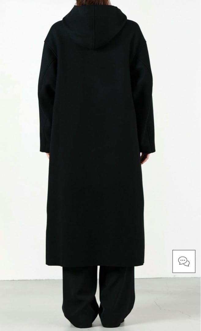 HYKE フーデッドロングコート サイズ2