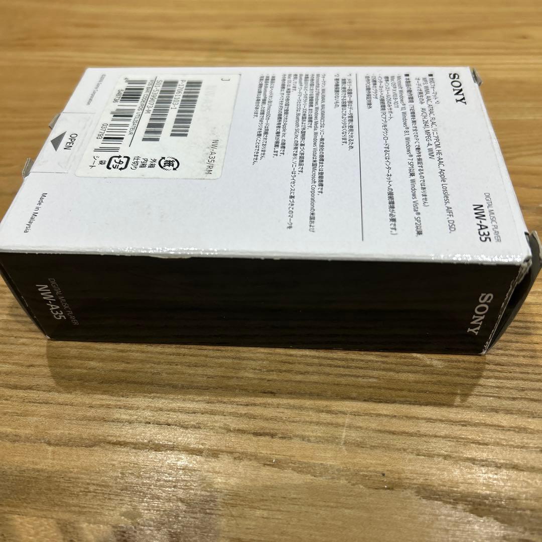 SONY WALKMAN NW-A35 Aseries 16GB シナバーレッド