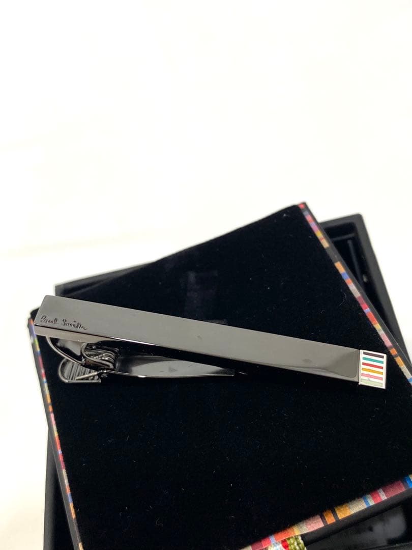 ポールスミス　Paul Smith ストライプ　カフス　ネクタイピン　セット