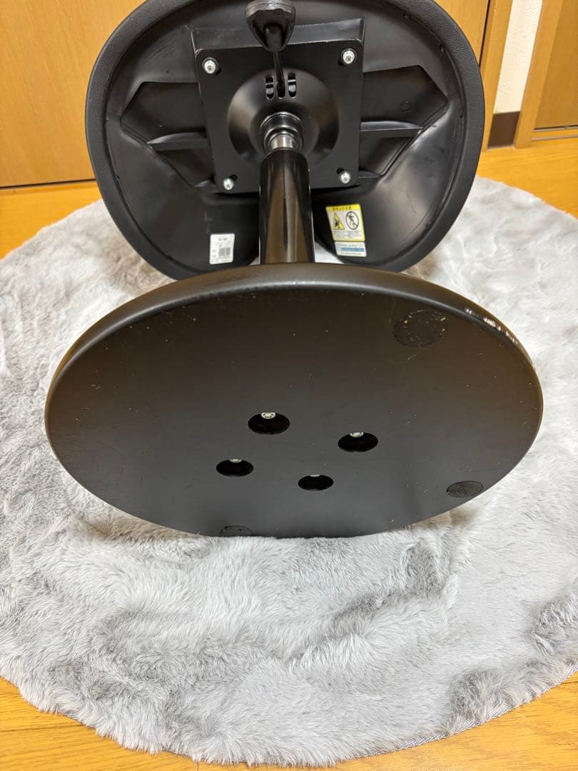 ルネセイコウ 鞍馬チェア SSS-4867 ブラック