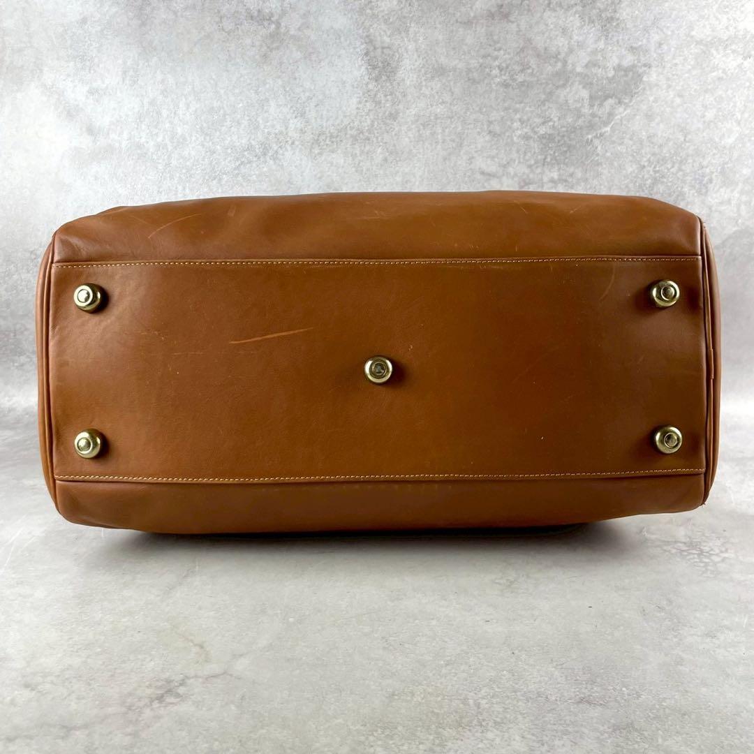 オールドコーチ　ボストンバッグ　ショルダー　2way レザー　ブラウン　USA製