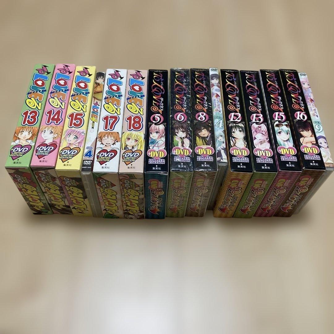TO LOVEる、TO LOVEる OVA DVD全巻セット　ポストカード付