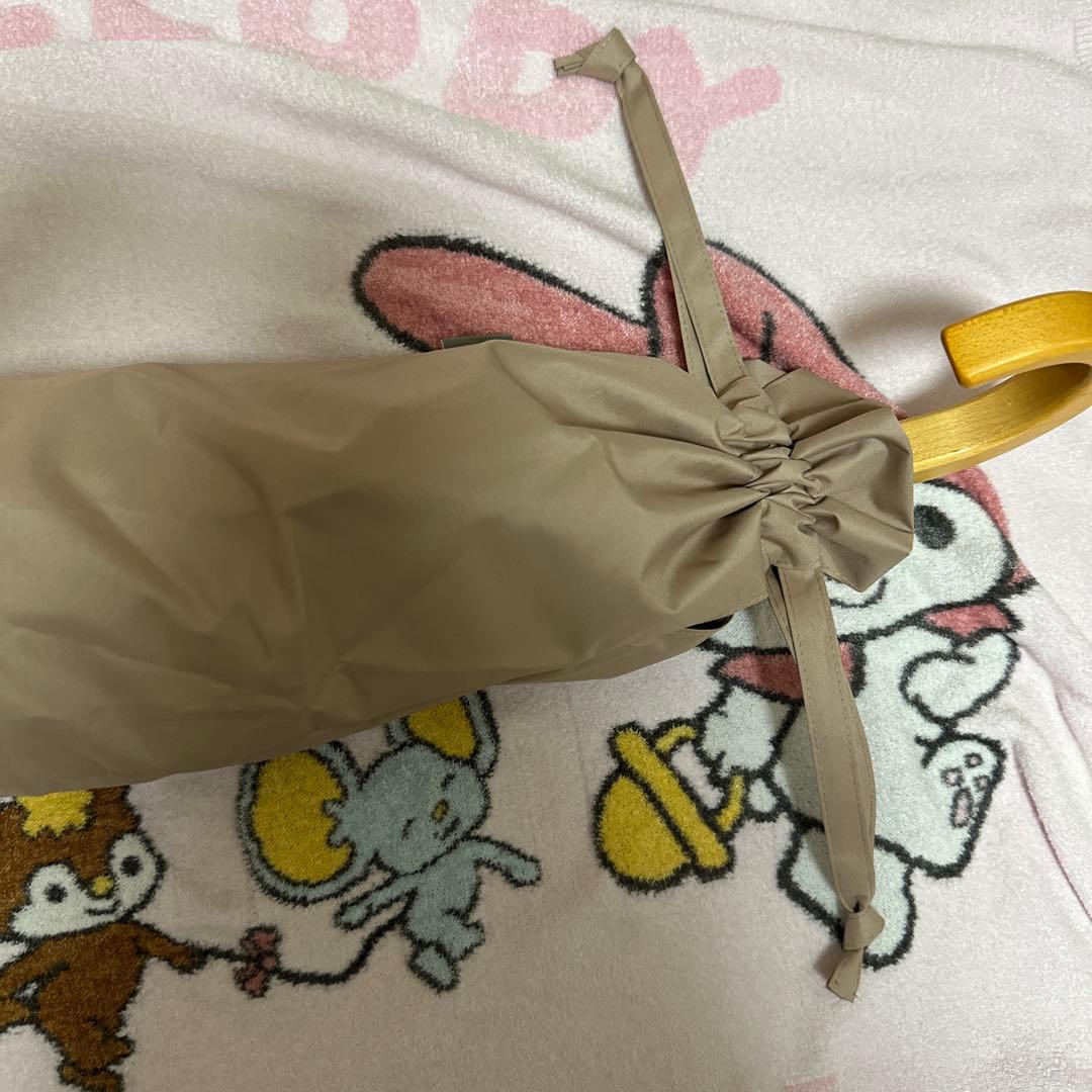 サンバリア100 ピンク フリル付き 折りたたみ日傘