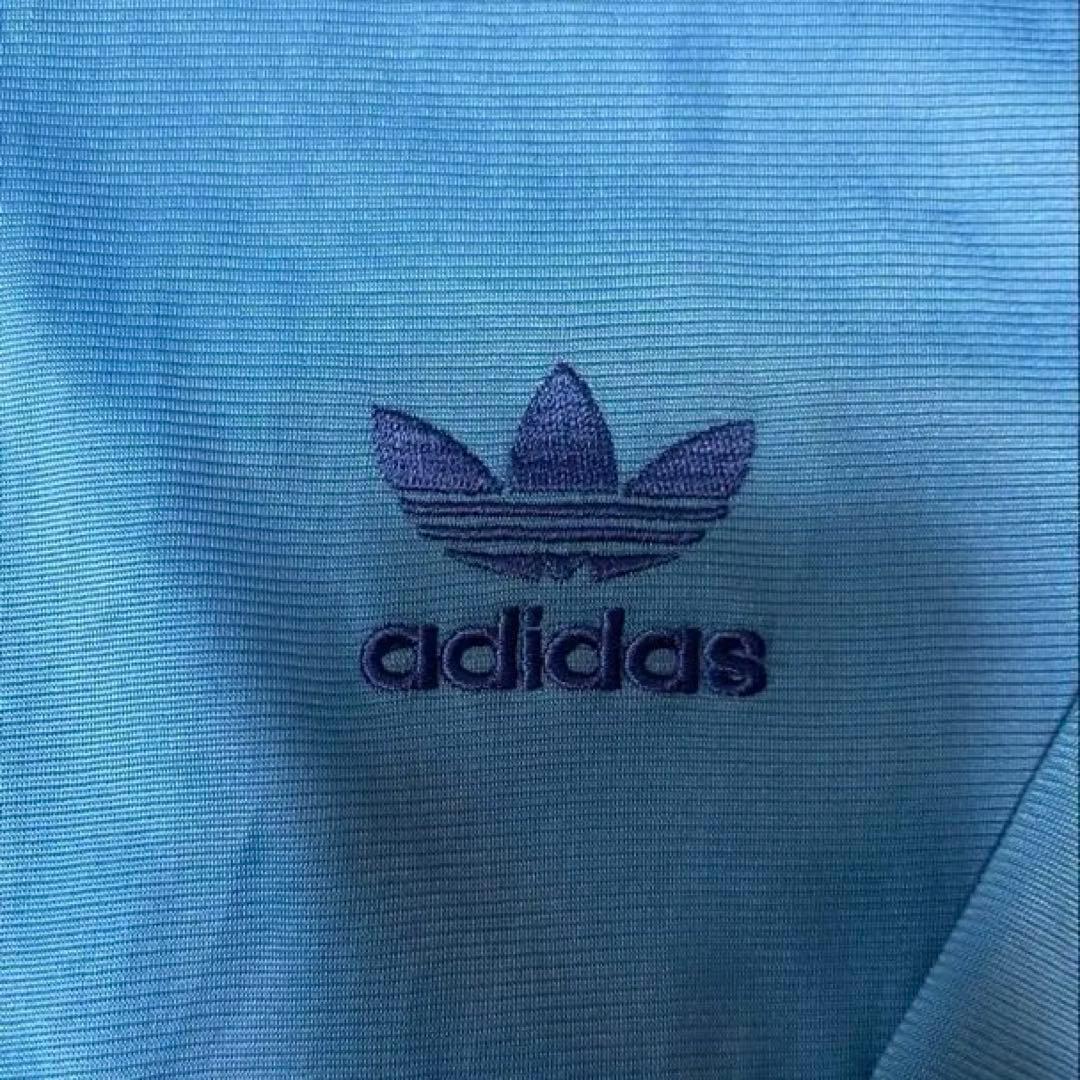 希少カラー 90s〜00s adidas ATP型 トラックジャケット ブルー
