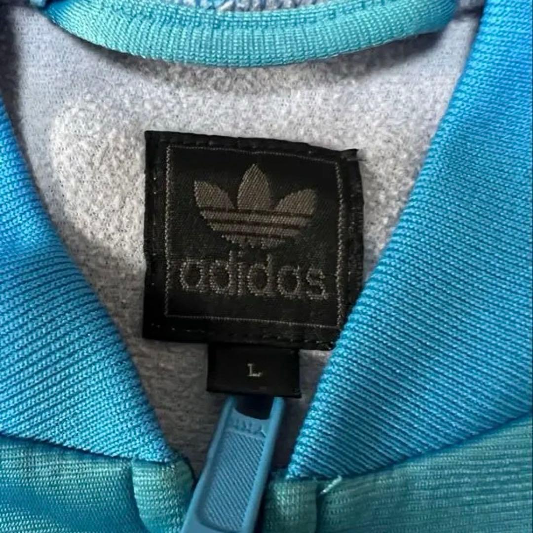 希少カラー 90s〜00s adidas ATP型 トラックジャケット ブルー