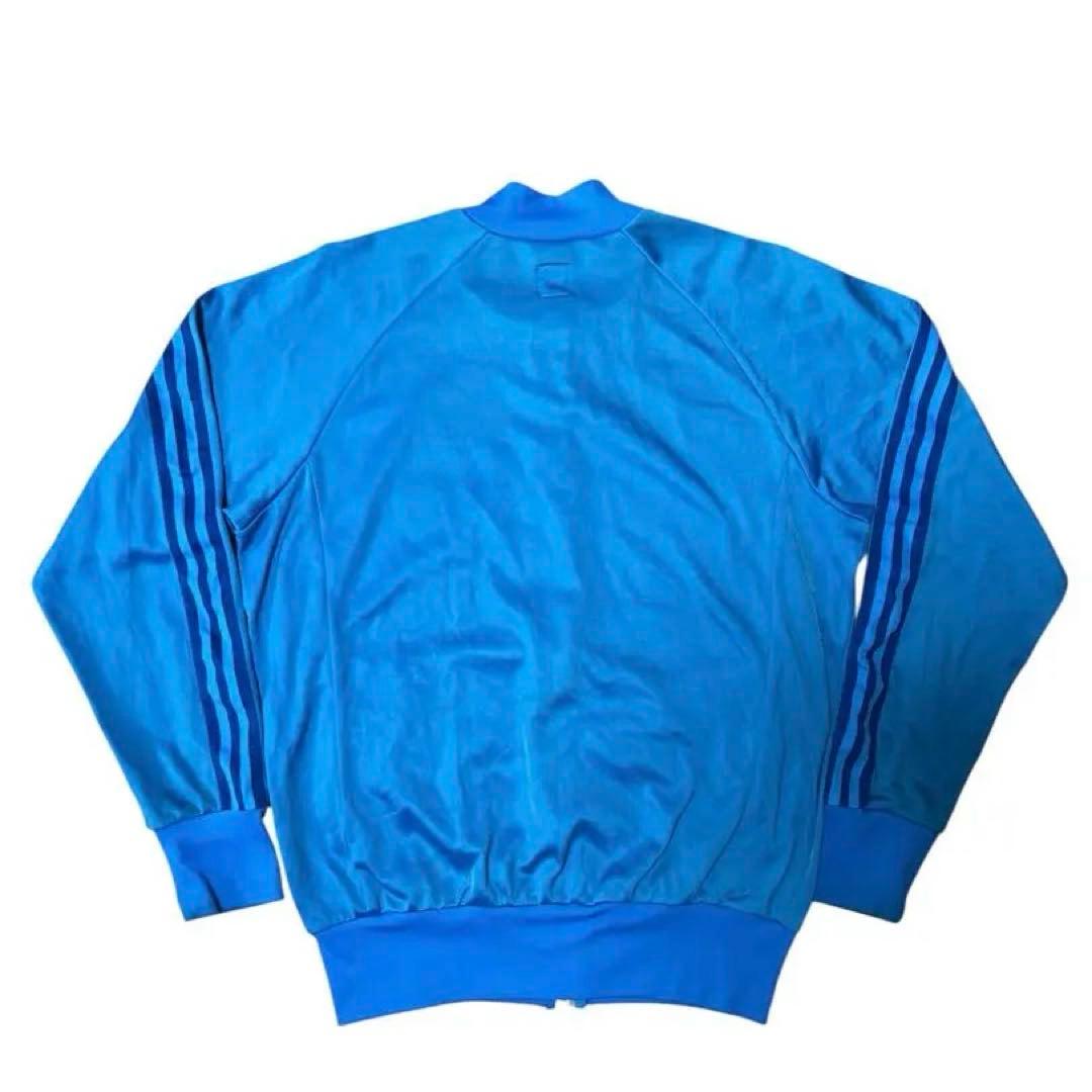希少カラー 90s〜00s adidas ATP型 トラックジャケット ブルー