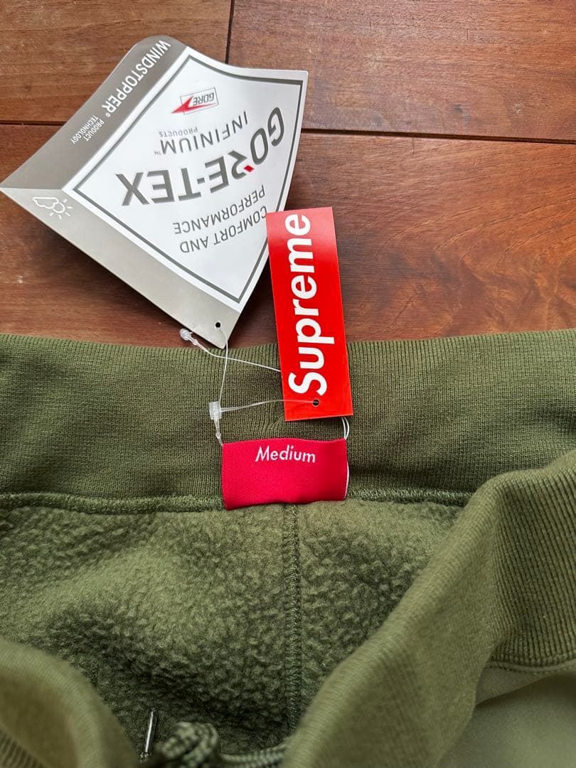 シュプリーム GORE-TEX ウィンドストッパー sweat pant M