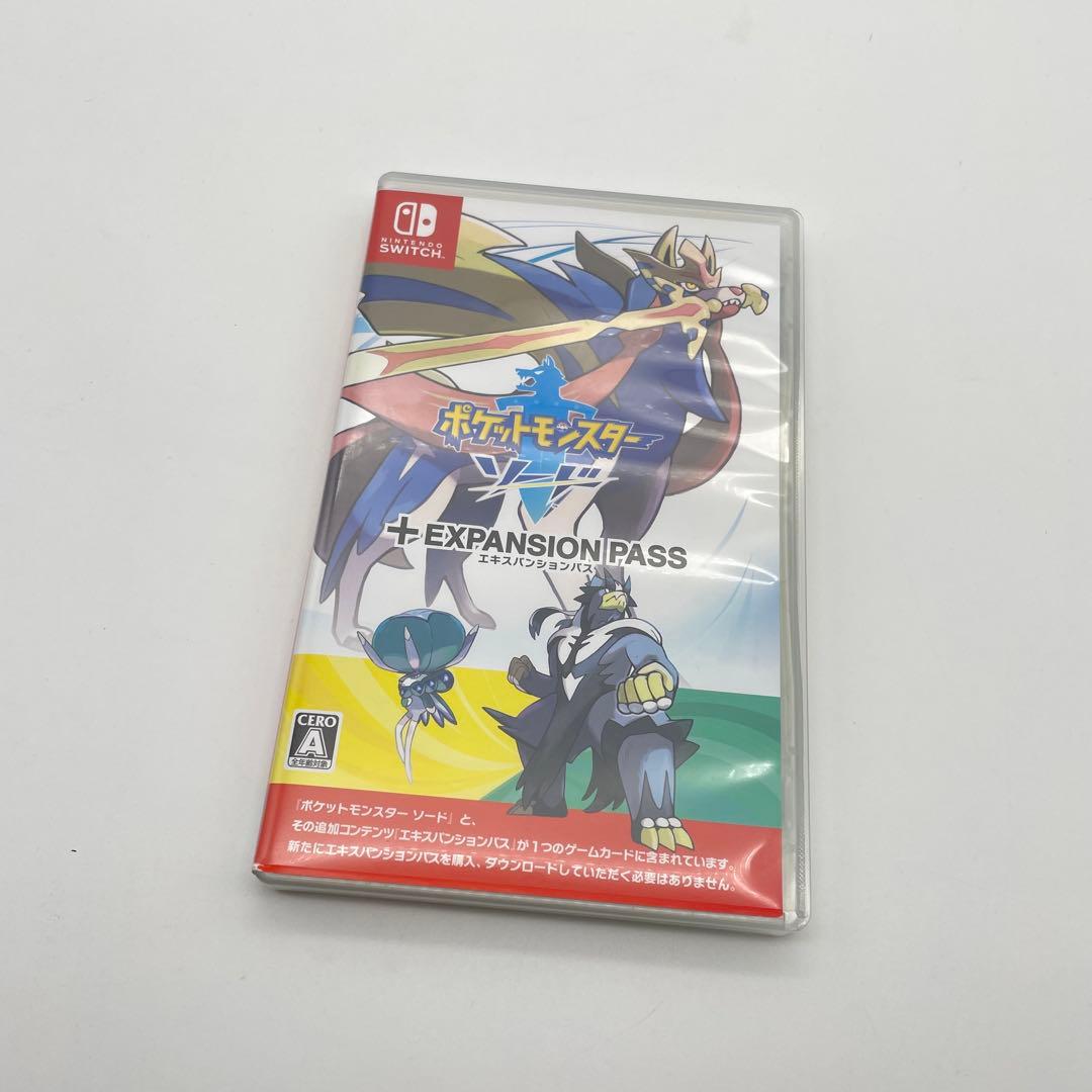 【E24】 スイッチ ポケットモンスター ソード+エキスパンションパス