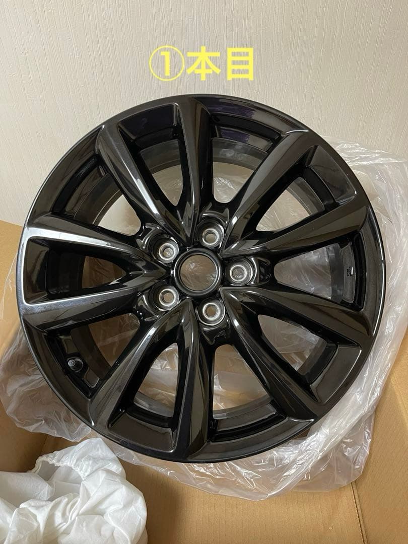 マツダ3 純正ホイール　ブラック　4本セット