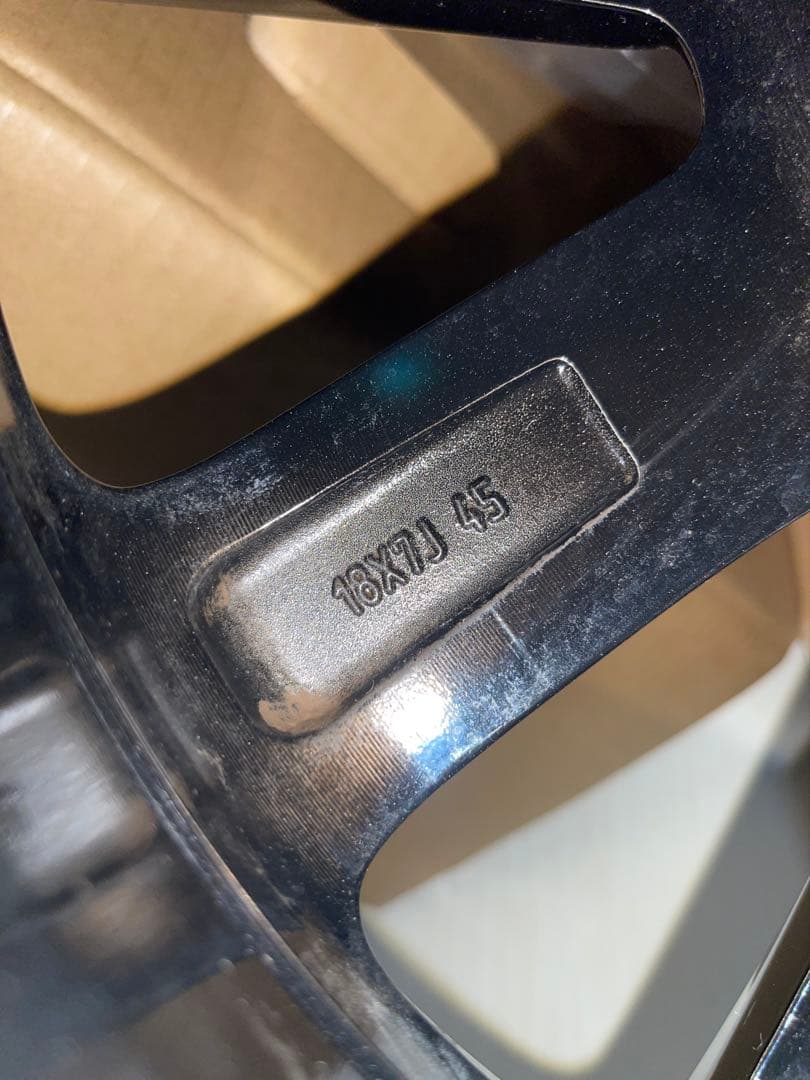 マツダ3 純正ホイール　ブラック　4本セット