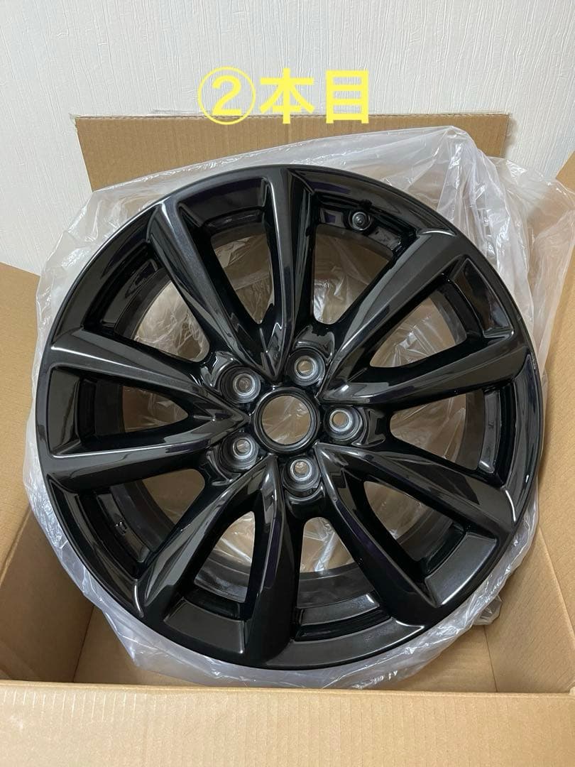 マツダ3 純正ホイール　ブラック　4本セット