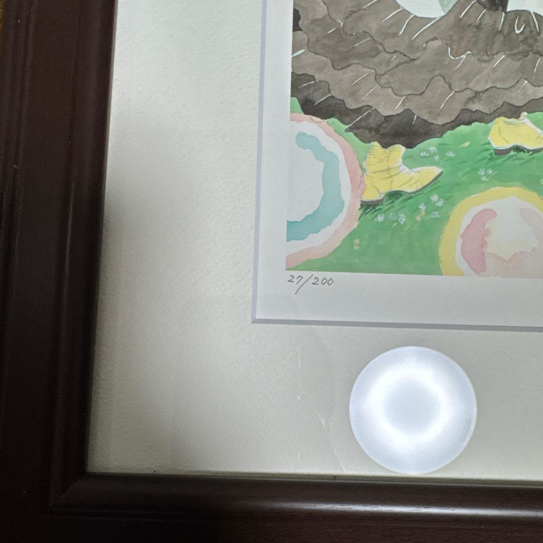 羽海野チカ直筆サイン＆シリアルナンバー入り「ハチミツとクローバー」限定複製原画