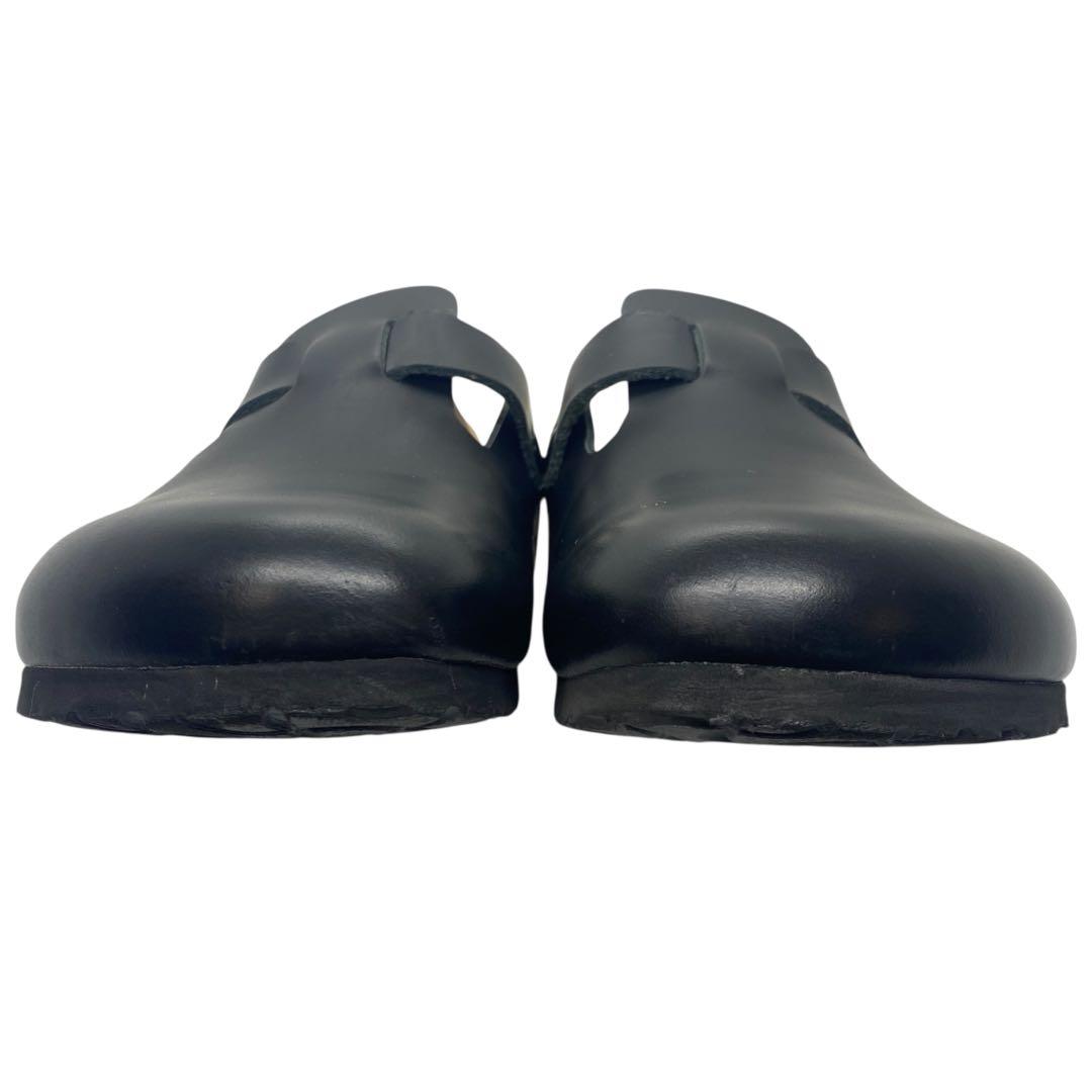 ビルケンシュトック　27cm 42 ボストン Boston レザー 黒 サンダル