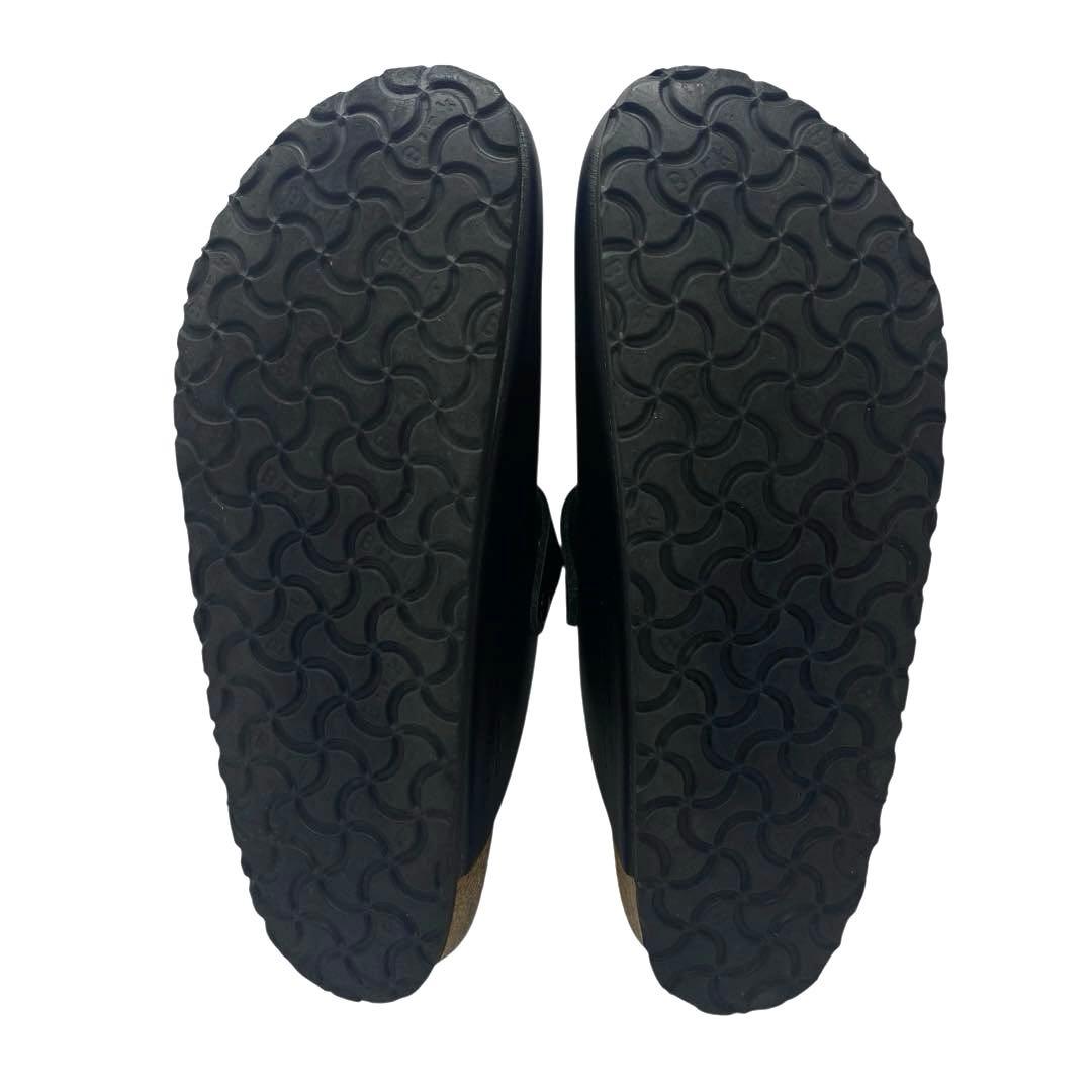 ビルケンシュトック　27cm 42 ボストン Boston レザー 黒 サンダル