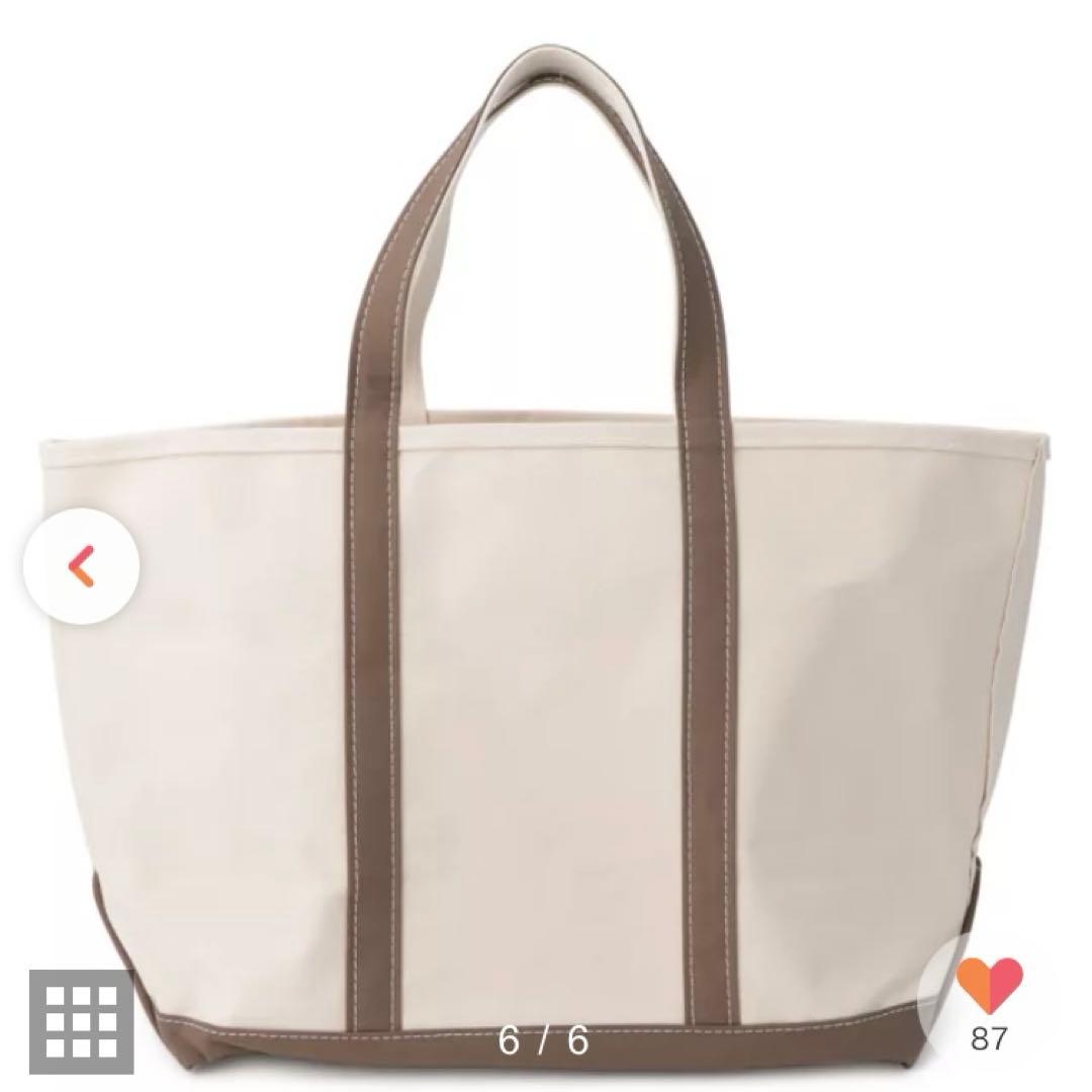 ※最安値【新品・タグ付き】llbean ボート・アンド・トート、オープン　ラージ