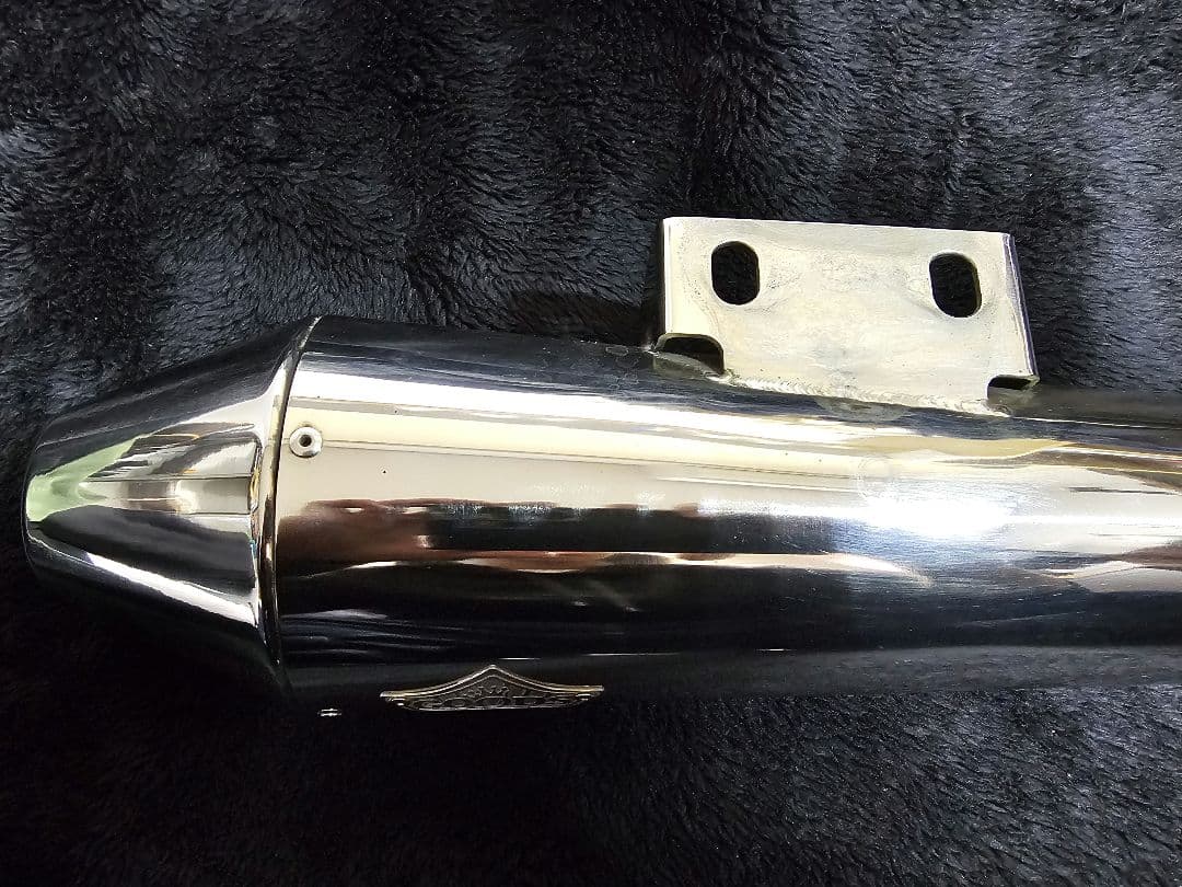 GOODS テーパードコーンマフラー SR400 FI用