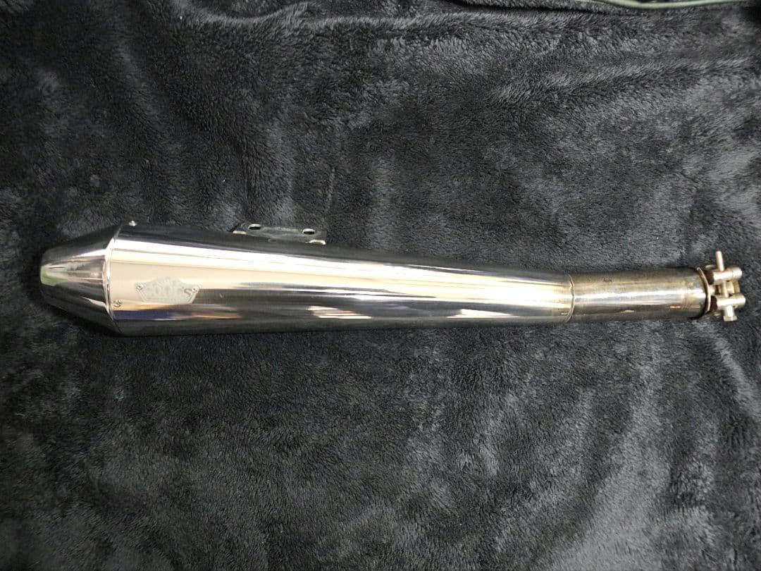 GOODS テーパードコーンマフラー SR400 FI用