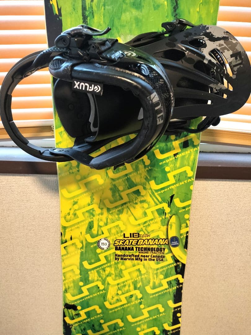 美品✨️ LIB TECH スケートバナナ 159cm FLUX バインセット
