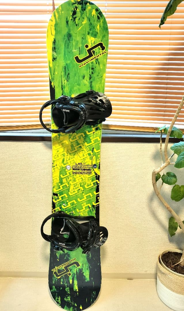 美品✨️ LIB TECH スケートバナナ 159cm FLUX バインセット