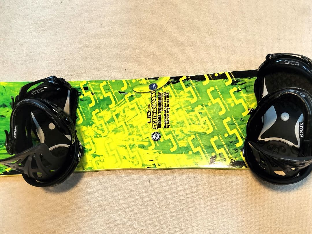 美品✨️ LIB TECH スケートバナナ 159cm FLUX バインセット