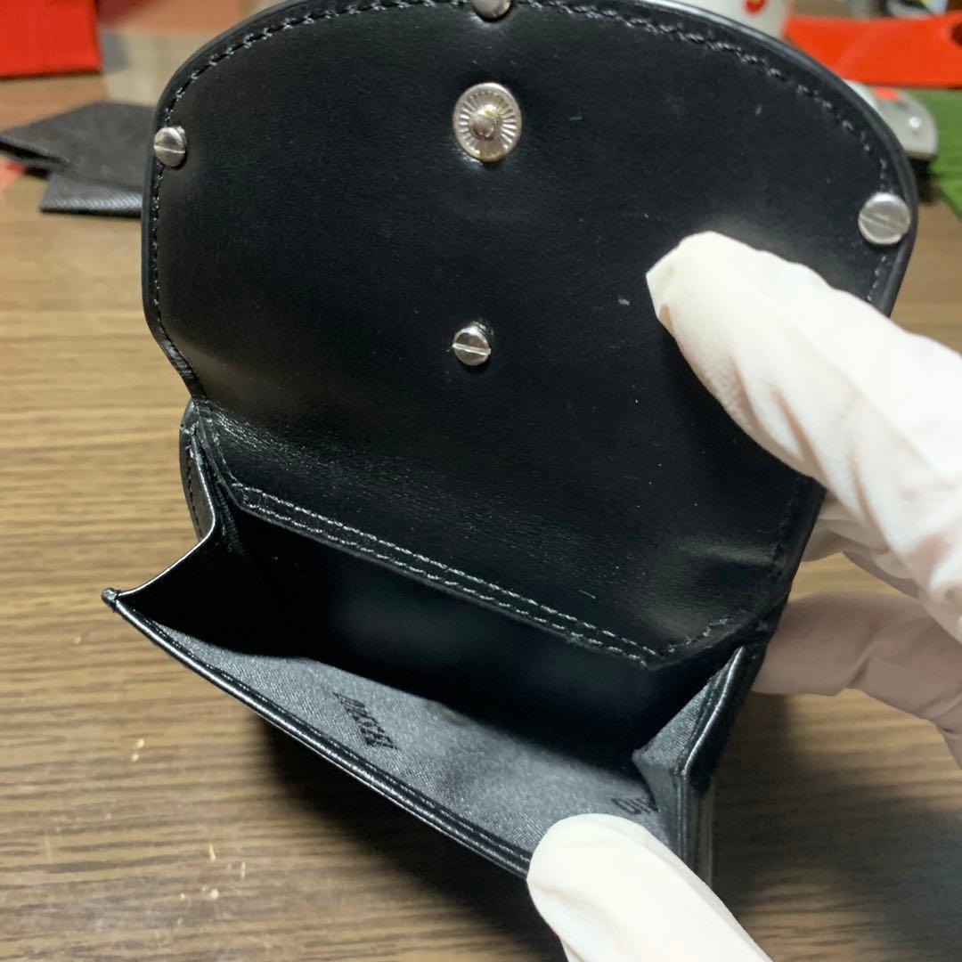 DIESEL ディーゼル　三つ折り財布 黒　箱付き