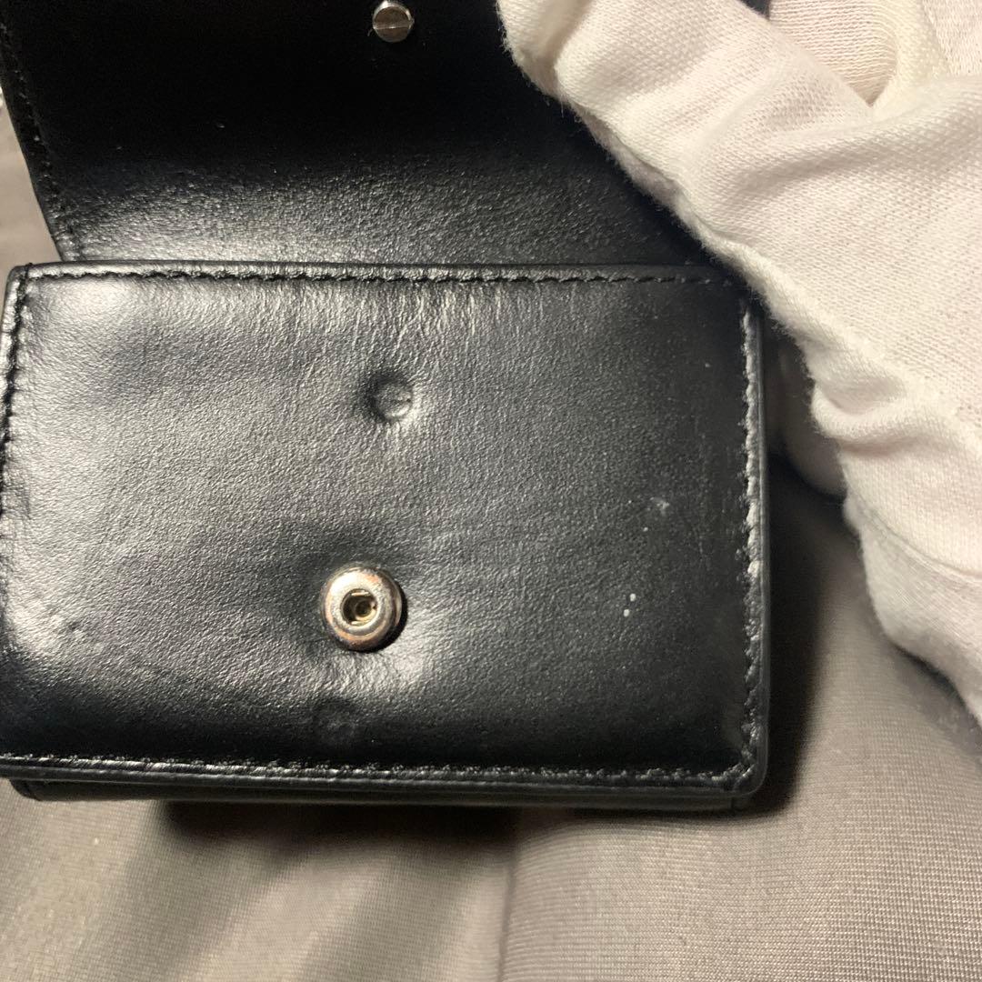 DIESEL ディーゼル　三つ折り財布 黒　箱付き