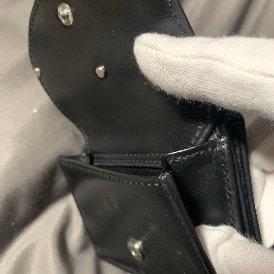 DIESEL ディーゼル　三つ折り財布 黒　箱付き