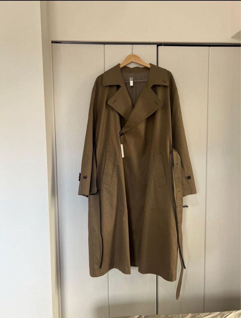 ジャケット・アウター stein23ss/OVERSIZED DOUBLE BREASTED COAT