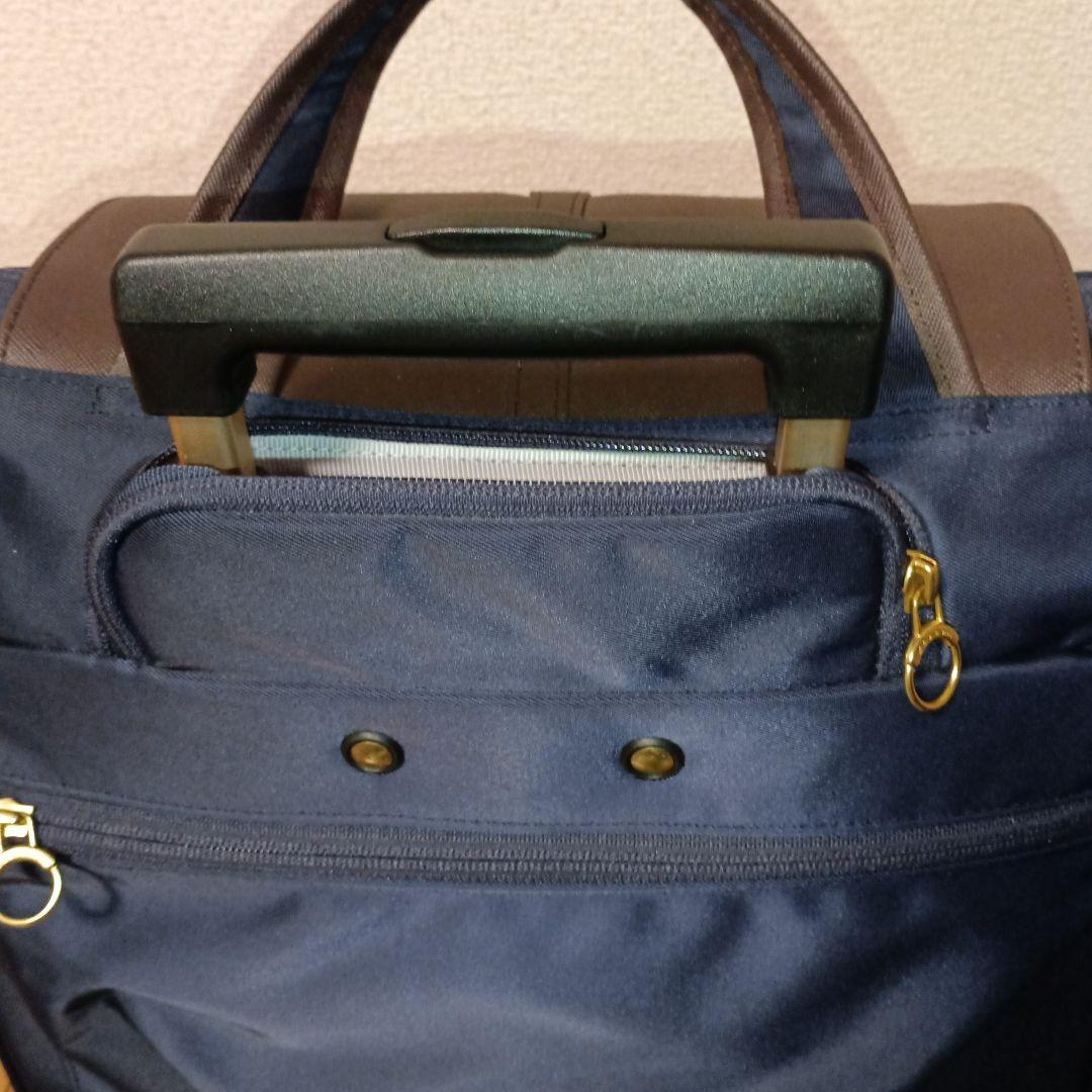 カナナプロジェクト キャリーバッグ ネイビー 軽量 機内持ち込み可 レディース