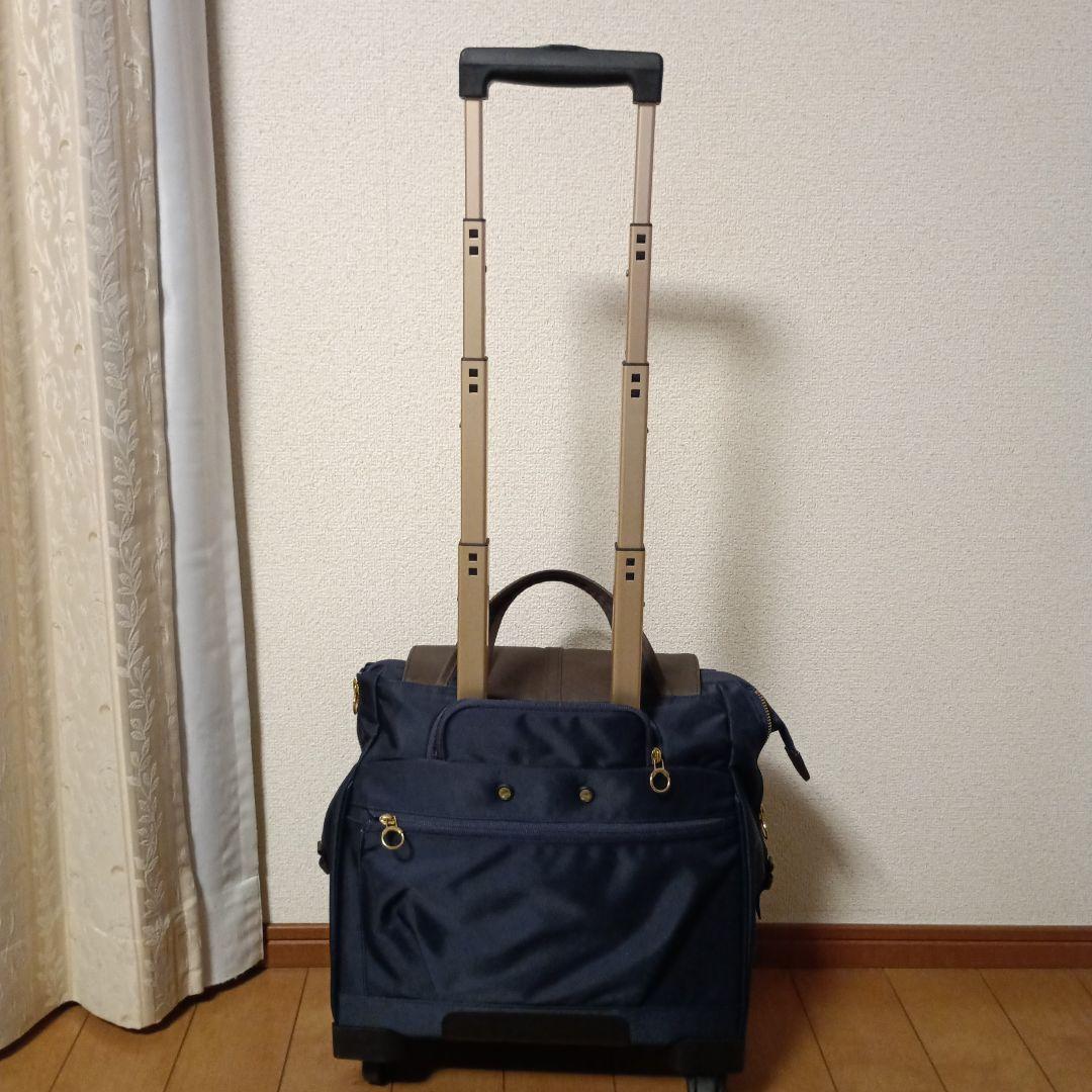 カナナプロジェクト キャリーバッグ ネイビー 軽量 機内持ち込み可 レディース