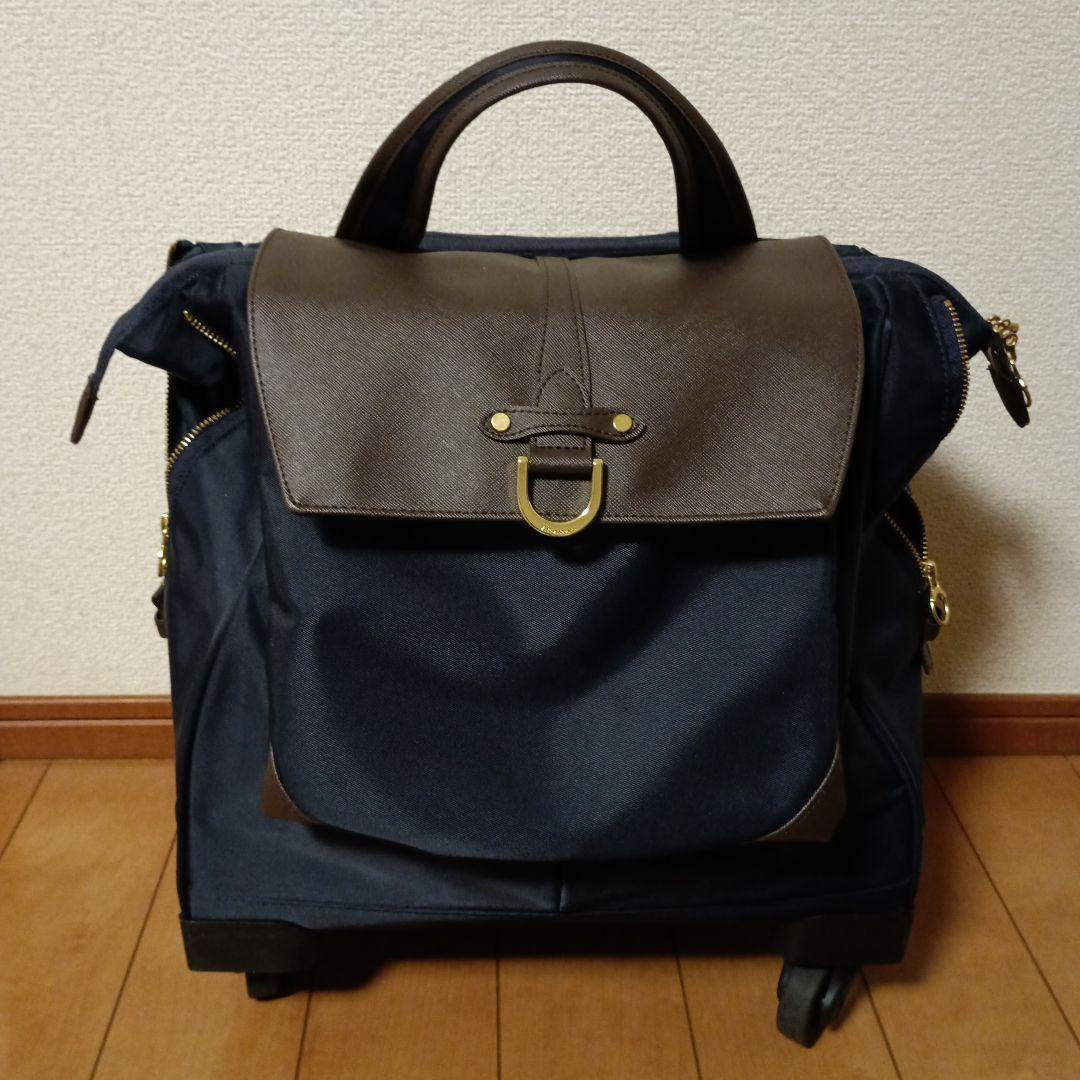 カナナプロジェクト キャリーバッグ ネイビー 軽量 機内持ち込み可 レディース