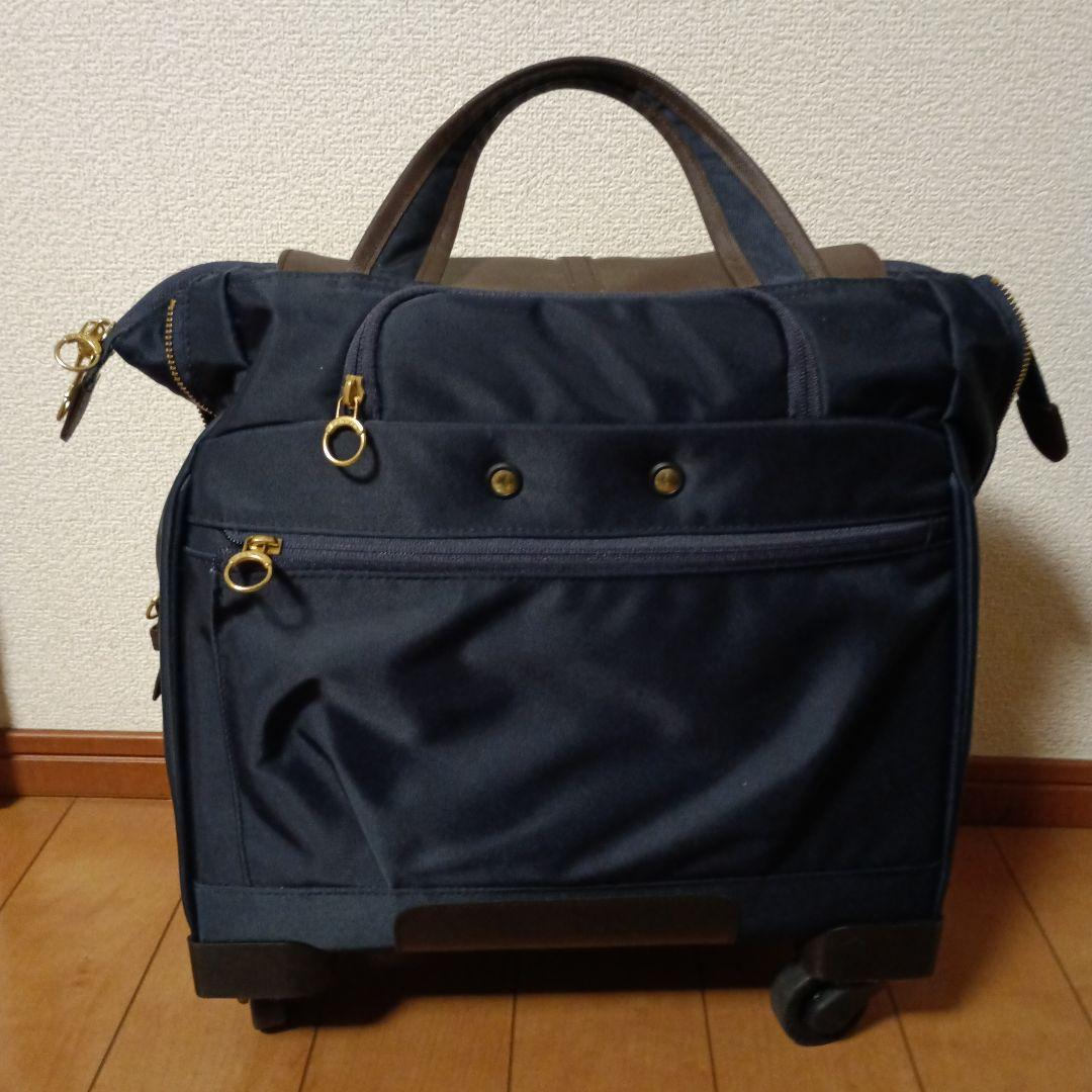 カナナプロジェクト キャリーバッグ ネイビー 軽量 機内持ち込み可 レディース