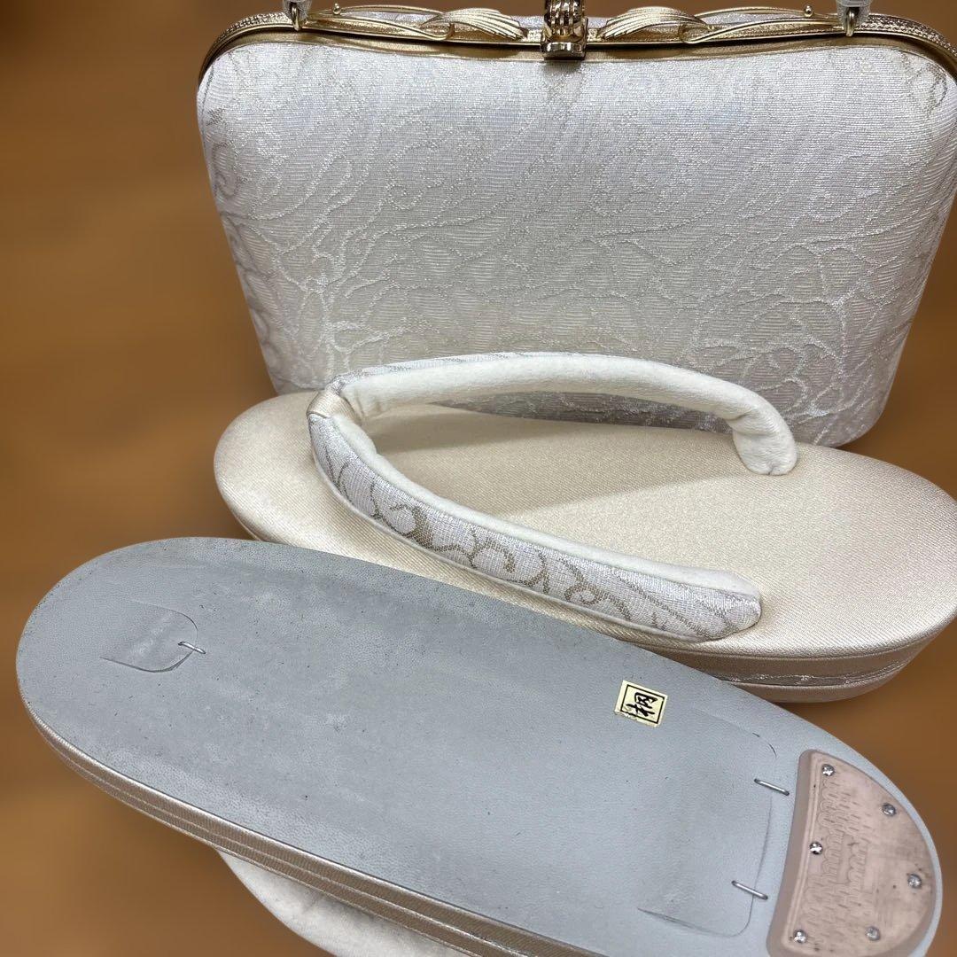 フォーマル 草履バッグセット フリーサイズ