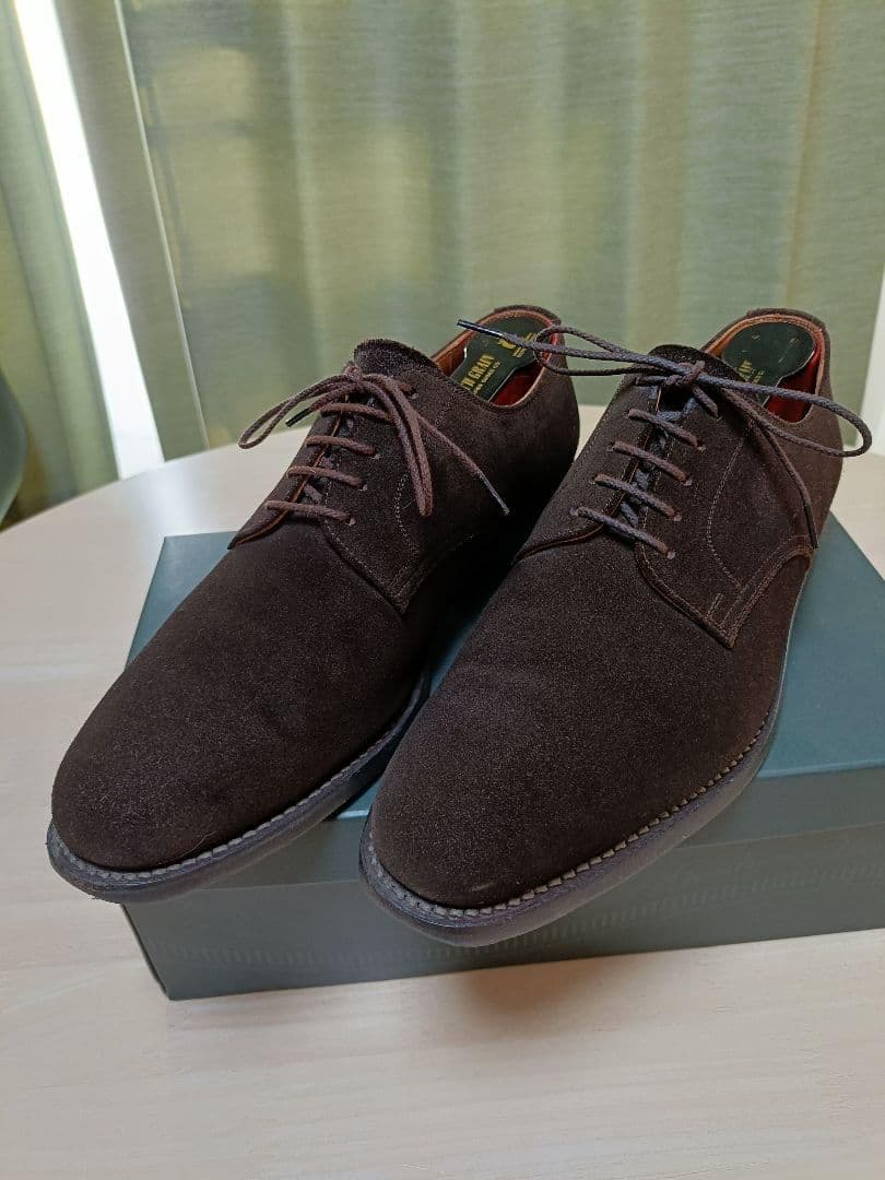 【美品】SCOTCH GRAIN 5394 ブラウンスエード 25.5 EEE