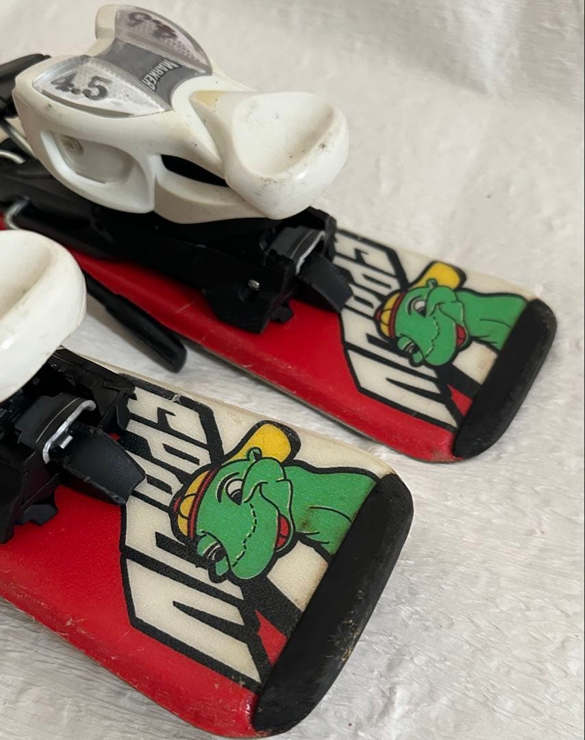 美品Nordica Ninja 97 ㎝スキー、靴セット17.5㎝　ワックス済