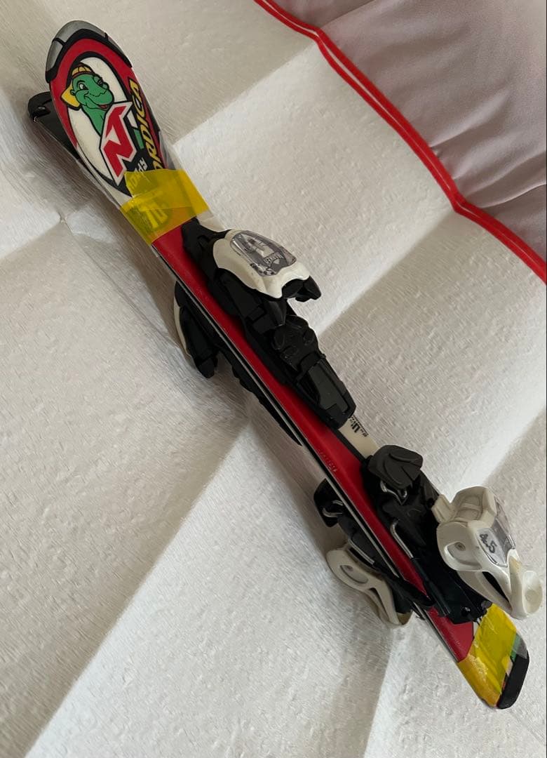 美品Nordica Ninja 97 ㎝スキー、靴セット17.5㎝　ワックス済