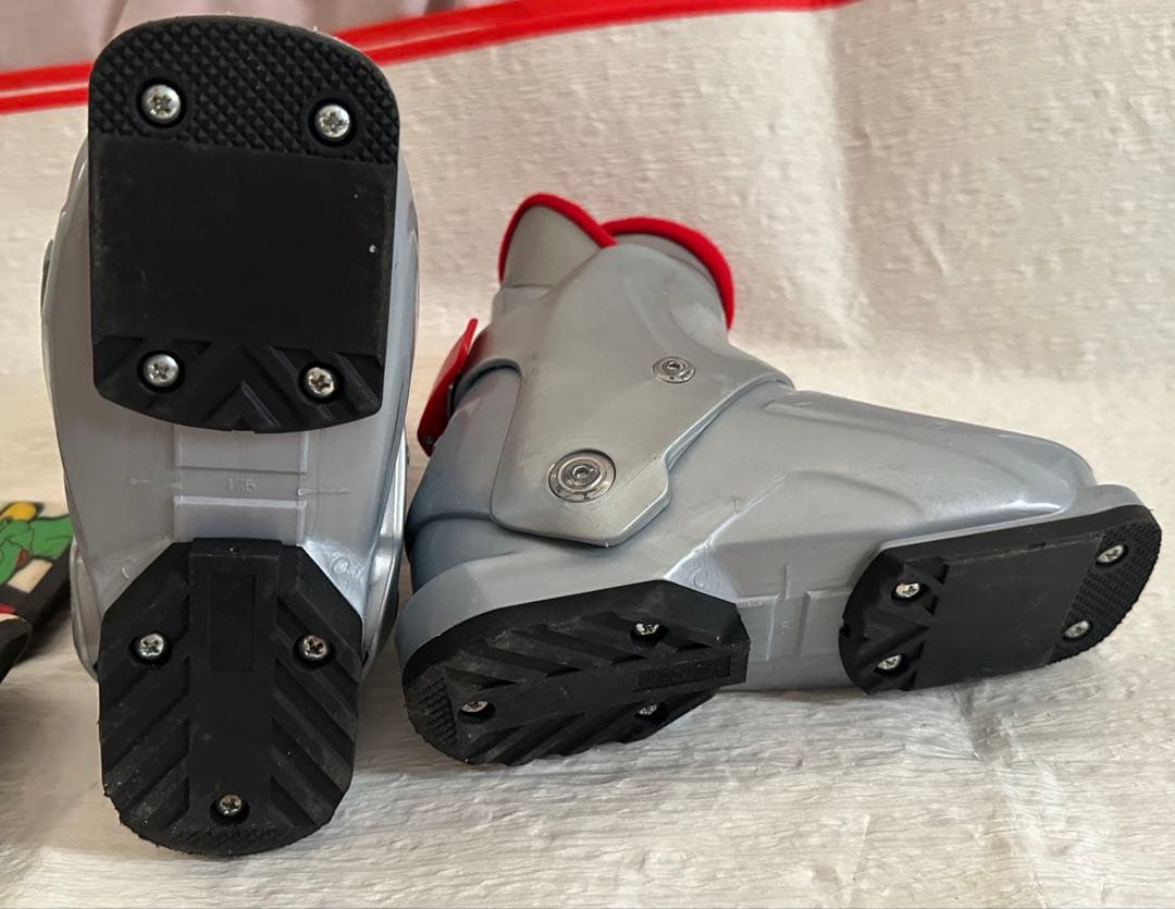 美品Nordica Ninja 97 ㎝スキー、靴セット17.5㎝　ワックス済