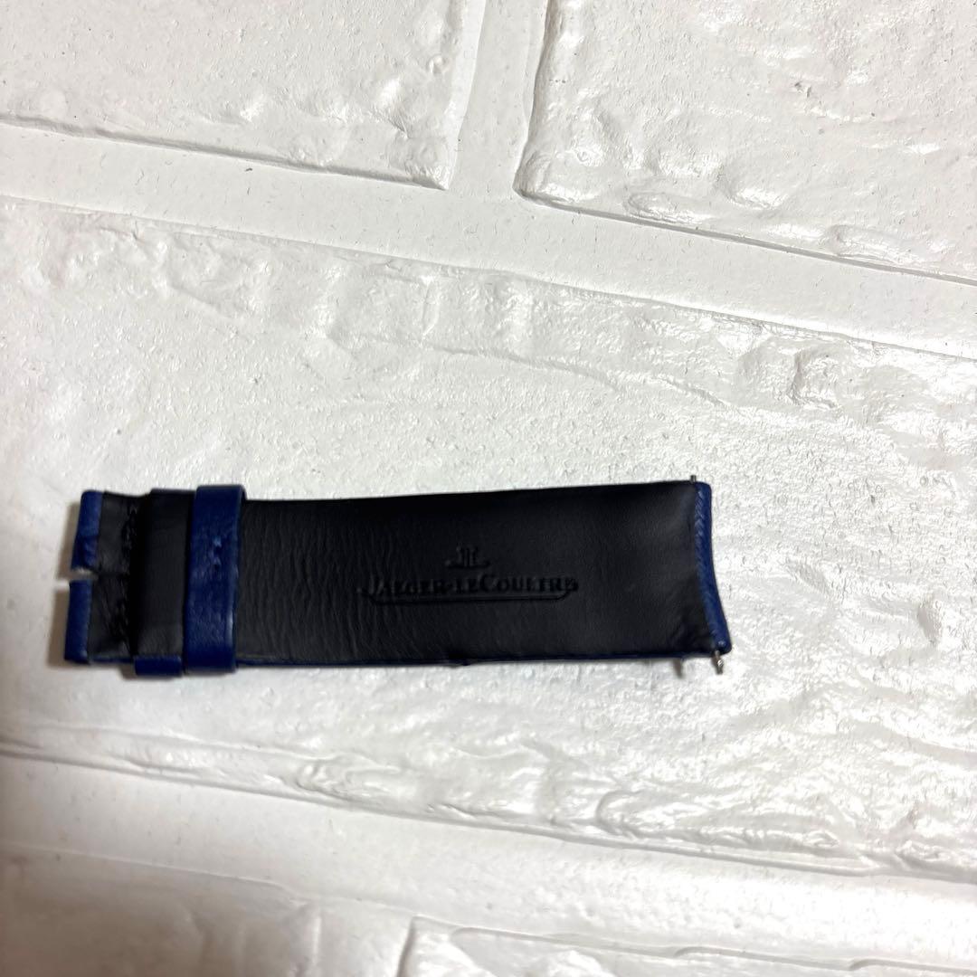 新品　ジャガールクルト　オーストリッチ　替えベルト　青　21mm