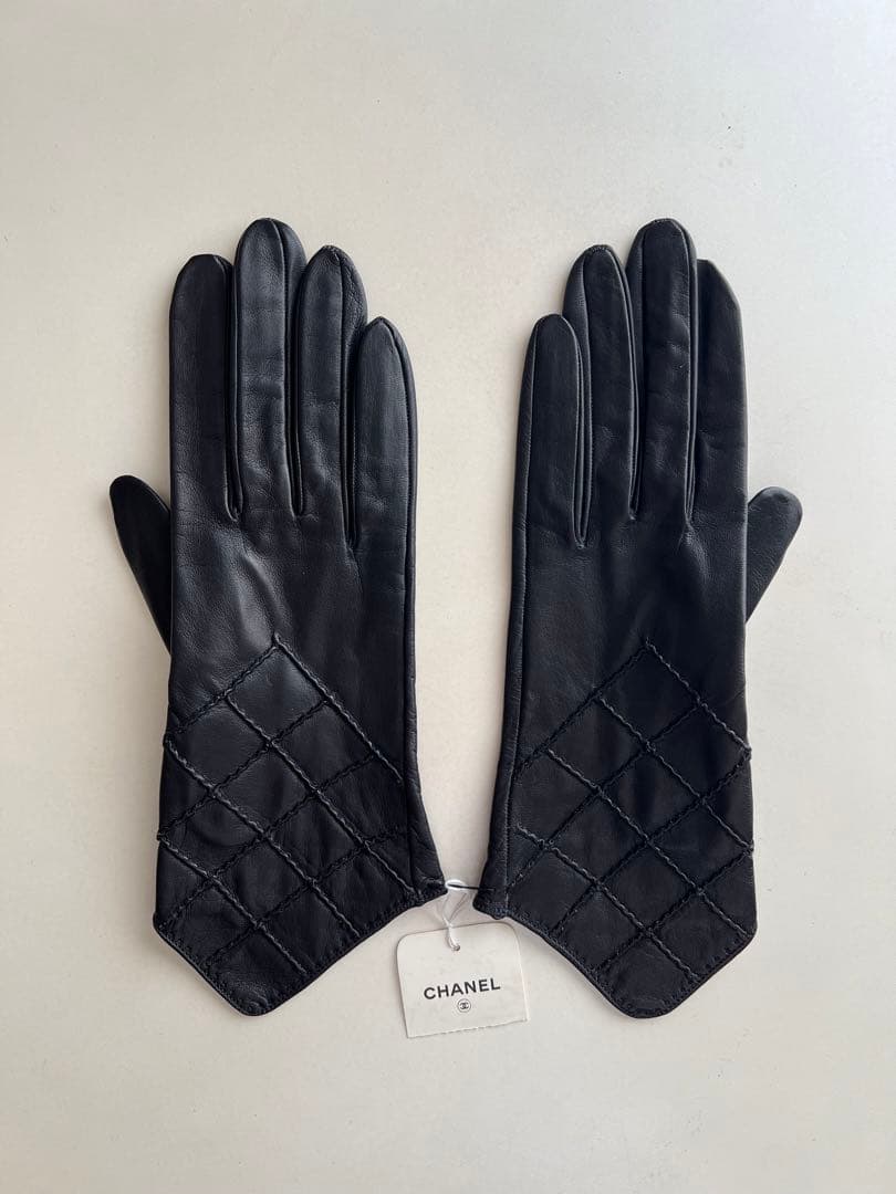 小物 1988 CHANEL MATELASSE GLOVE