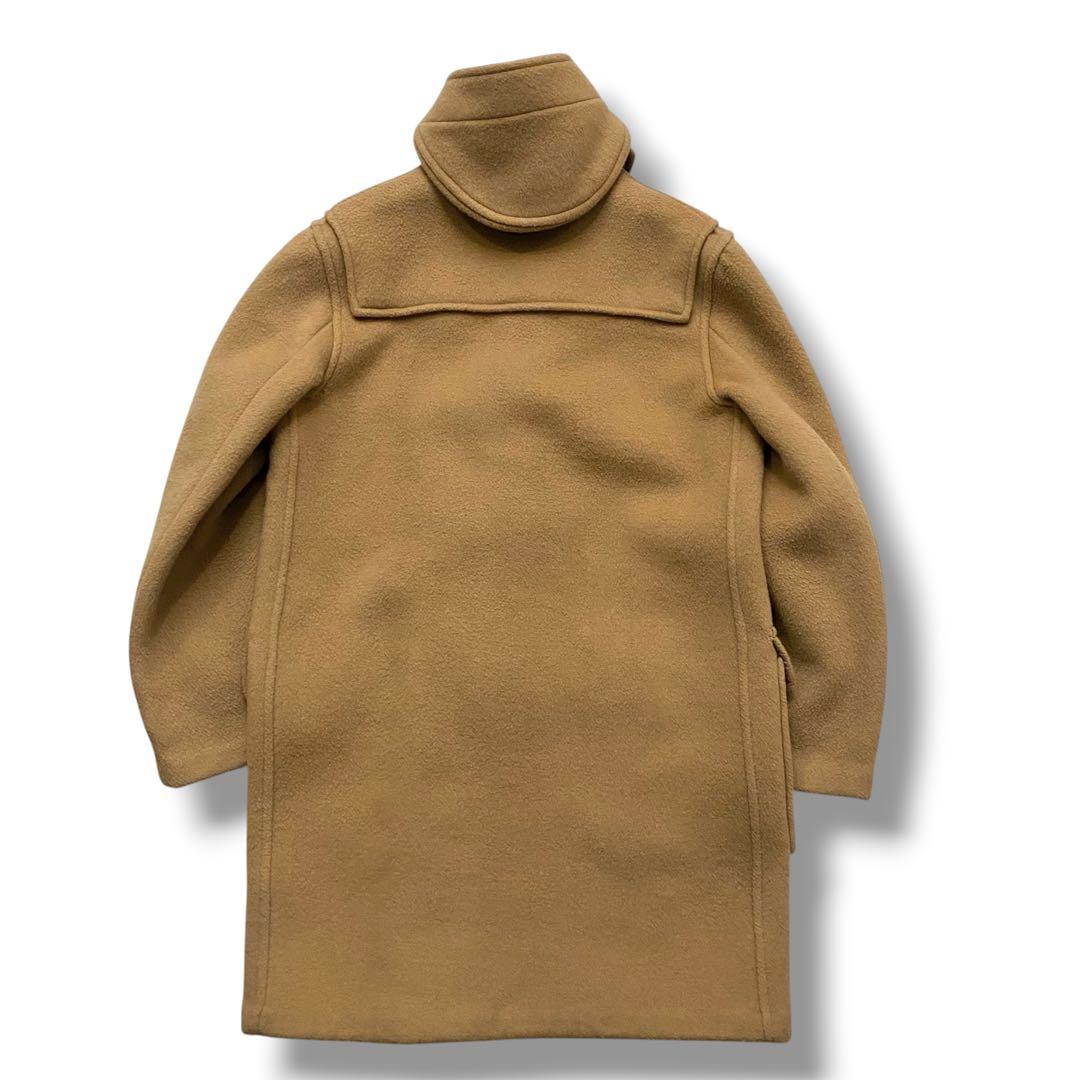 【美品】 バーバリーズ ダッフルコート ノバチェック フーディ キャメル ロング