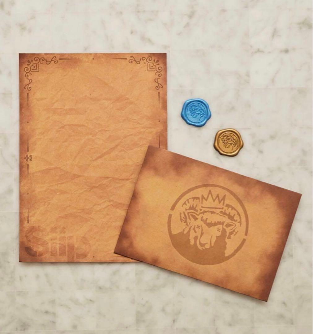 新品未開封 siip ブック型ポーチ レターセット ガイア 完全生産限定盤